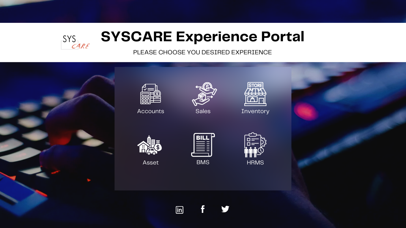 Welcome to SYSCARE Experience